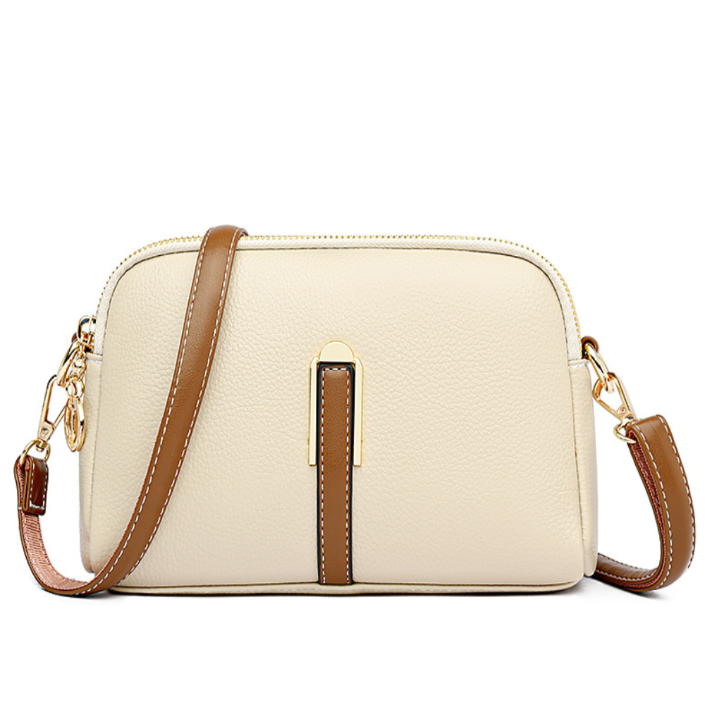Bolso bandolera Mila con patrón de grabado