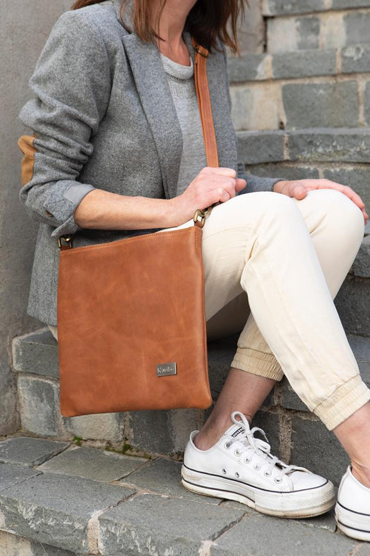 Cartera marrón de Emma