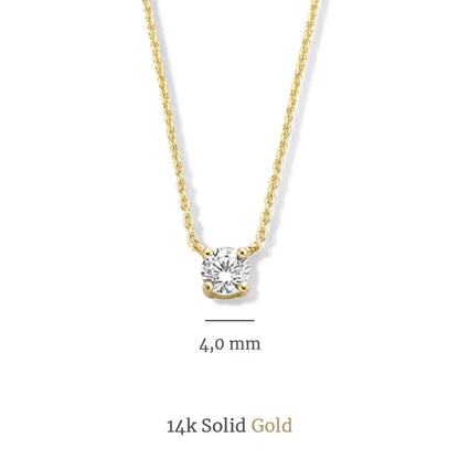 Juego de piedras Moissanite Cléa | Oro