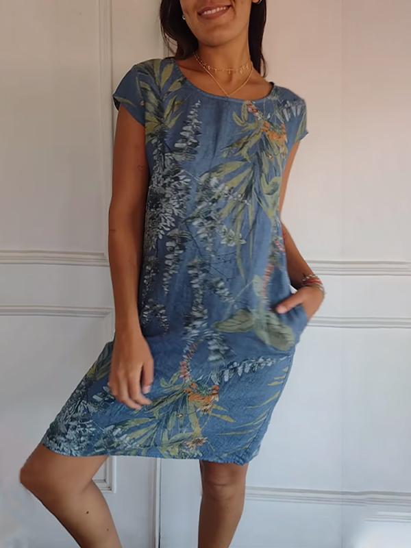 Lillian™ - Relaxed Fit Printed Dress