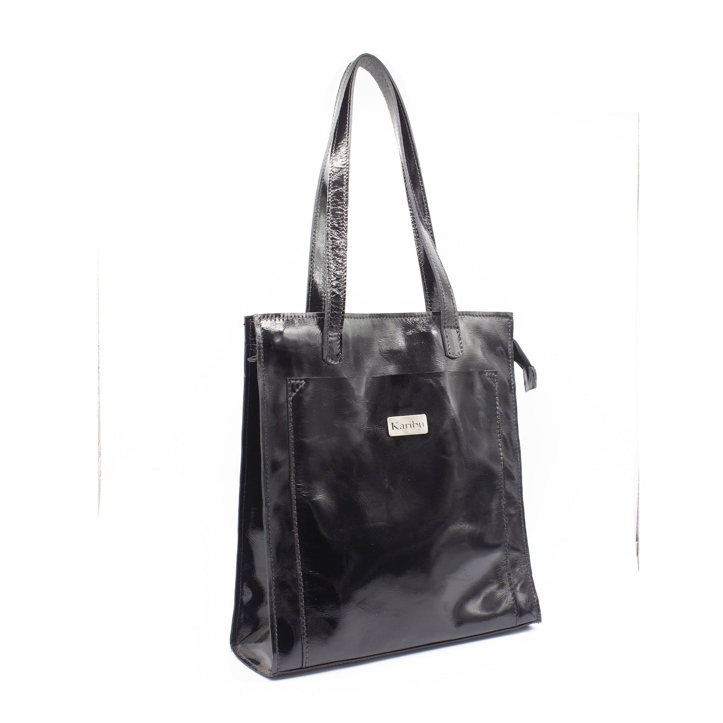 Cartera de Cuero Sintético Maria Black