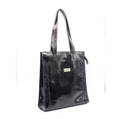 Cartera de Cuero Sintético Maria Black