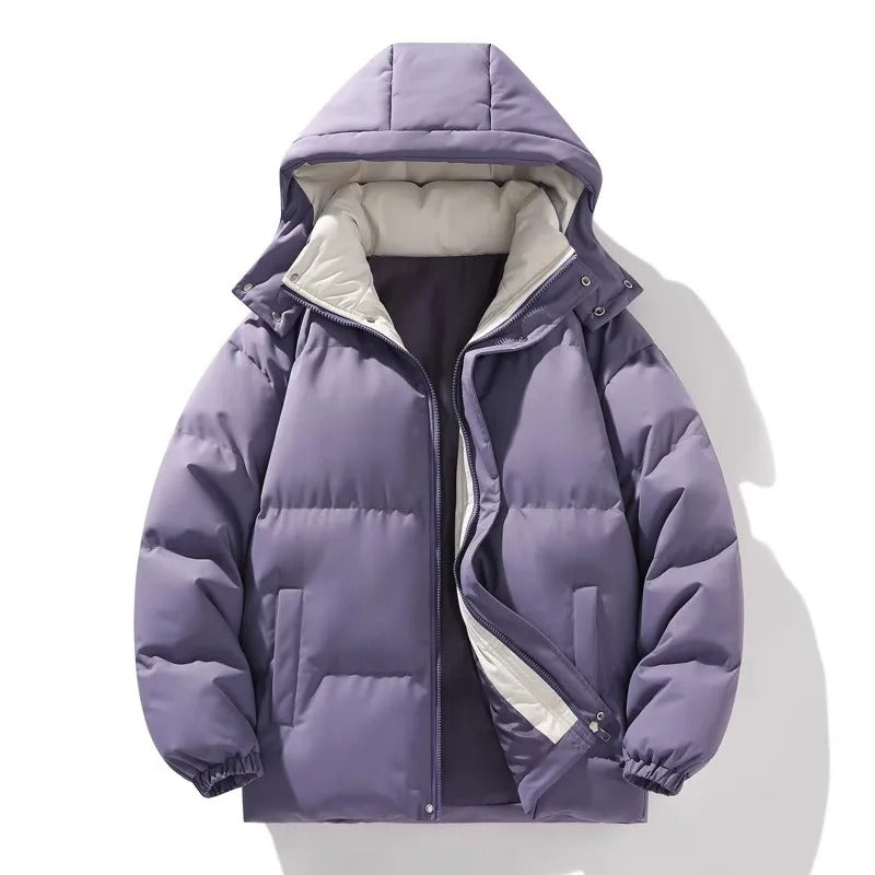 Elegant men's hoodie jacket