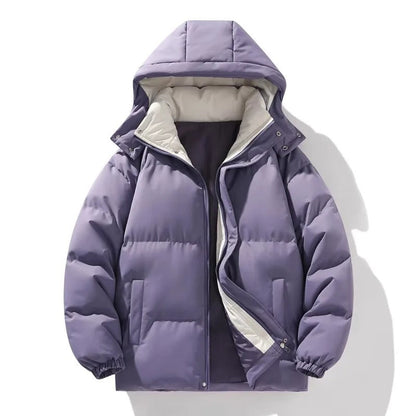 Elegant men's hoodie jacket