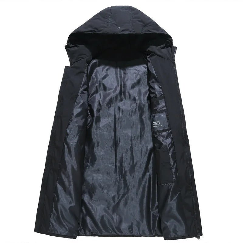 Chaqueta larga de invierno