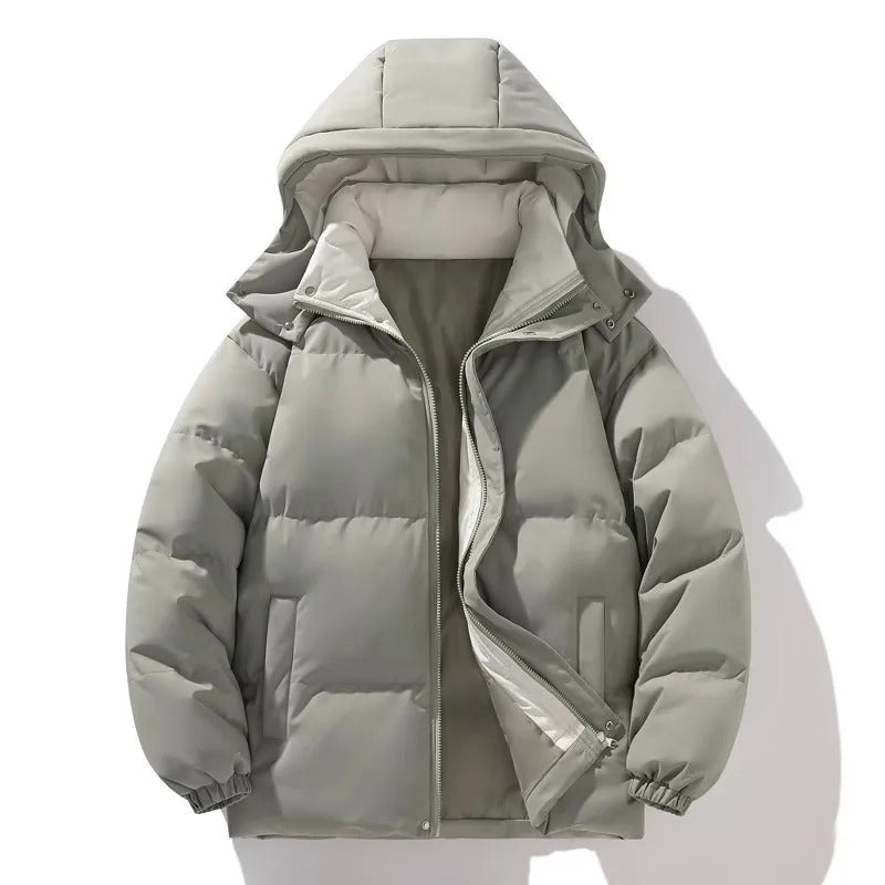 Elegant men's hoodie jacket