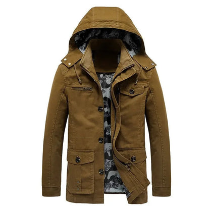 Elegant Multi-Pocket Jacket