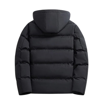 Elegant hooded fleece jacket