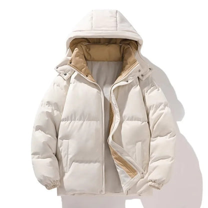 Elegant men's hoodie jacket