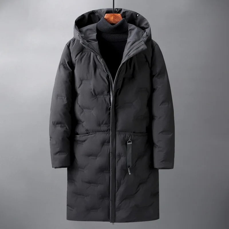 Chaqueta larga de invierno