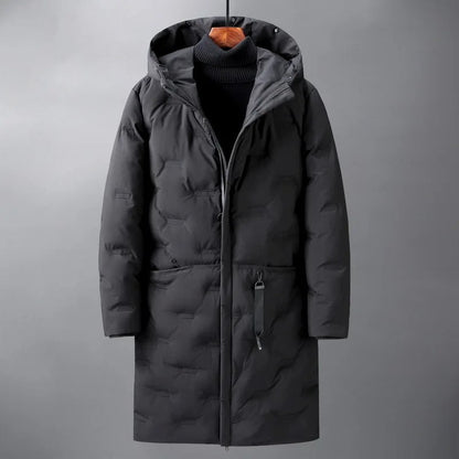 Chaqueta larga de invierno