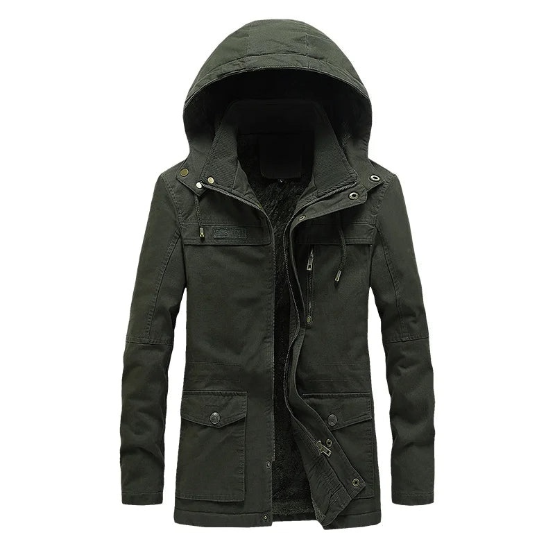 Chaqueta de invierno casual de algodón