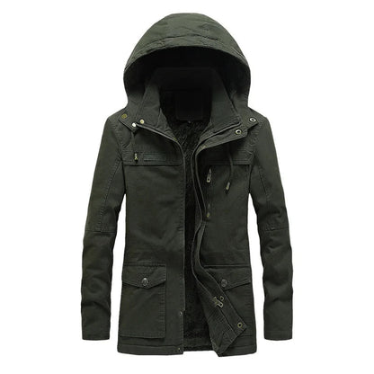 Chaqueta de invierno casual de algodón