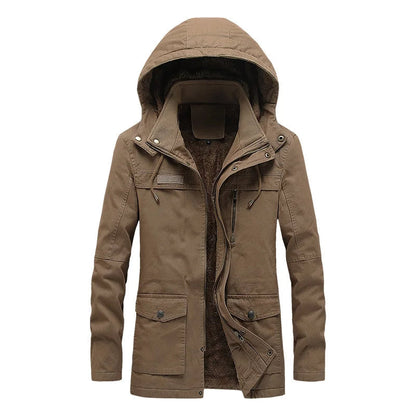 Chaqueta de invierno casual de algodón