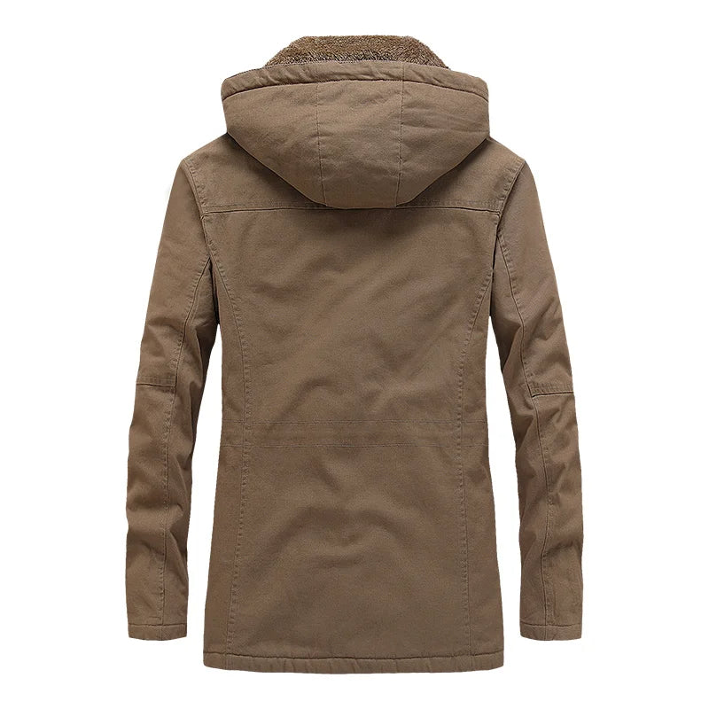 Chaqueta de invierno casual de algodón