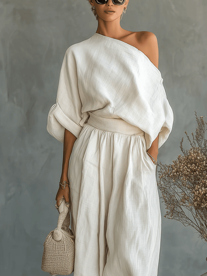 Mila | Conjunto de Dos Piezas Off-the-Shoulder