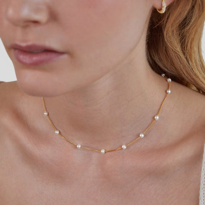 Collar Nura con Perla