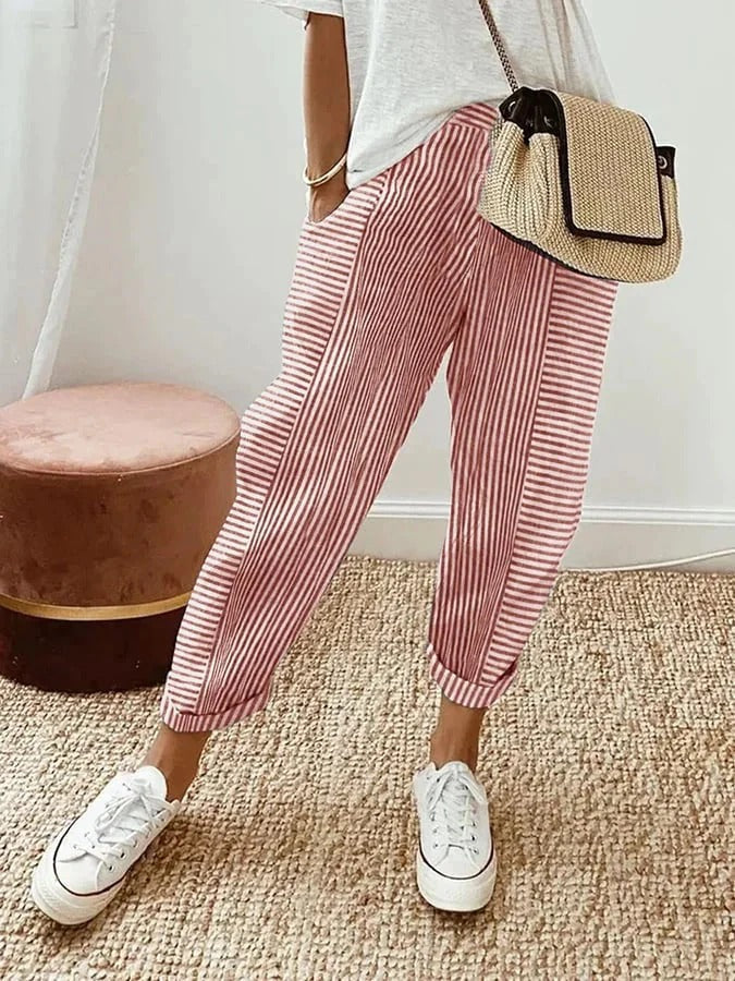 AMYNELLE – LIGHT FLATTERING TROUSERS