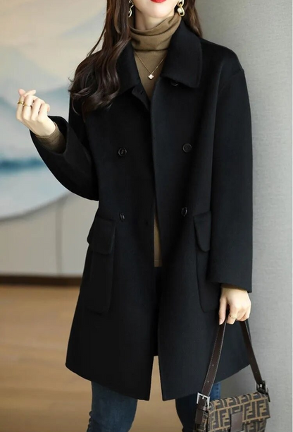 Elisa - Abrigo de invierno para mujeres de lana