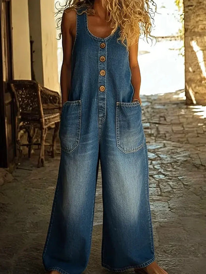 Lora™ - Vintage-Style Dungarees