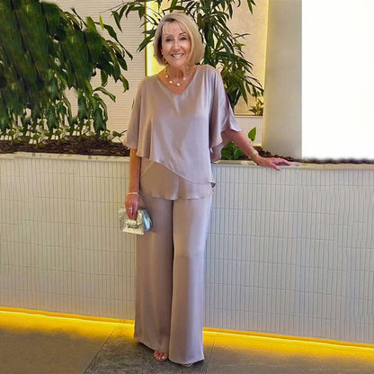 Selina - Elegante conjunto de 2 piezas con una silueta fluida