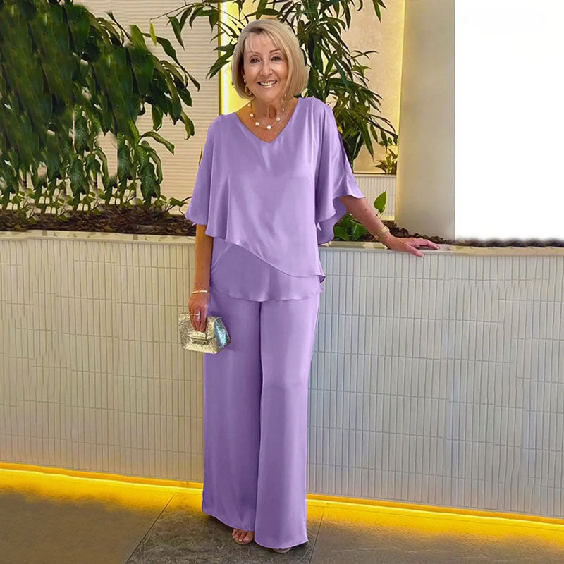 Selina - Elegante conjunto de 2 piezas con una silueta fluida