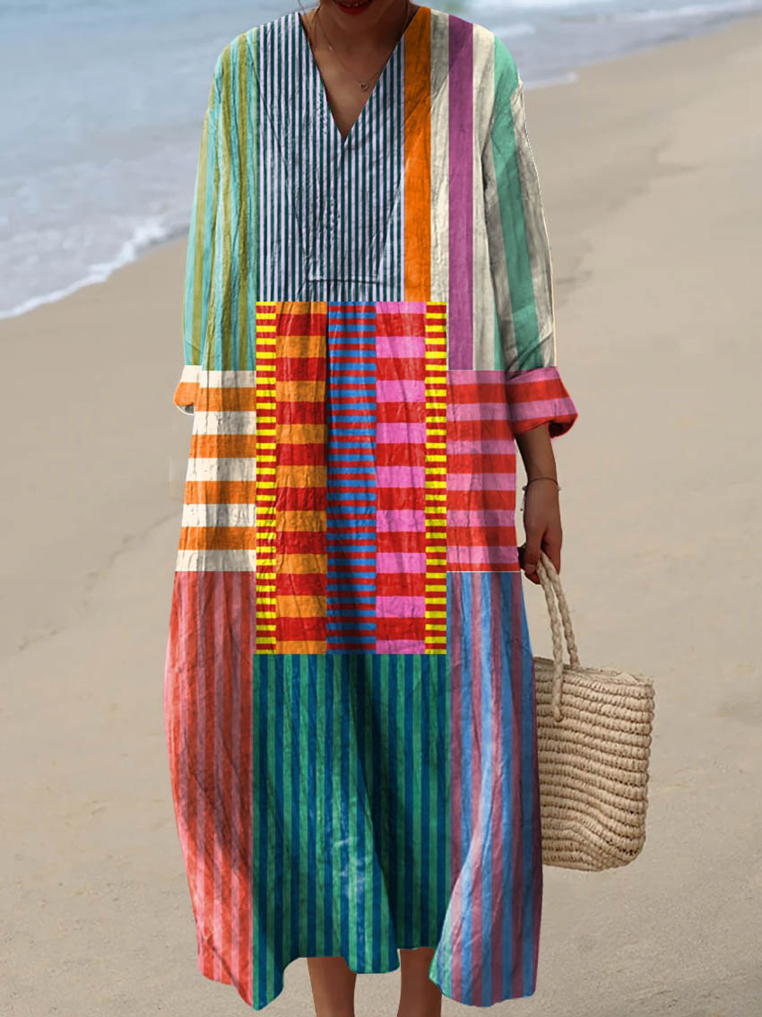 Vestido estampado brisa de verano
