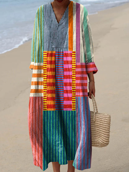 Vestido estampado brisa de verano