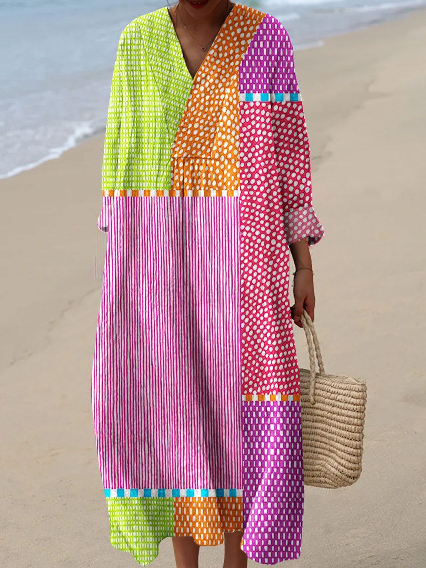 Vestido estampado brisa de verano