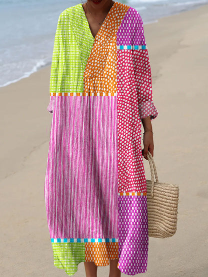 Vestido estampado brisa de verano