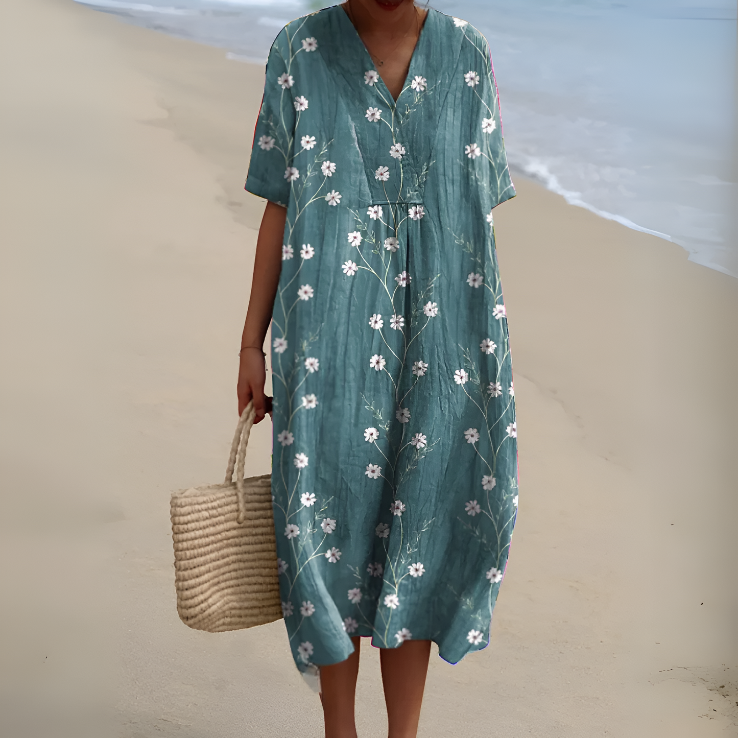Vestido estampado brisa de verano