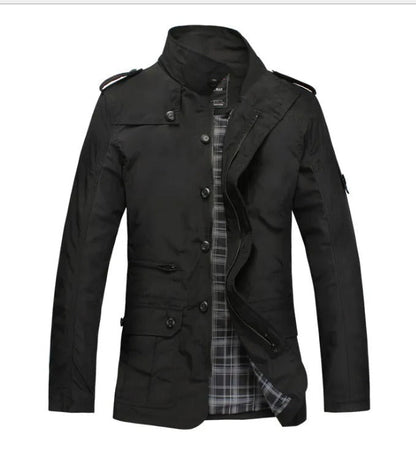 Elegant Windbreaker Jacket