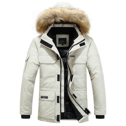 Elegante chaqueta de invierno para hombre