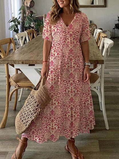 Rosalind | Vestido Boho de Cobertura para el Abdomen