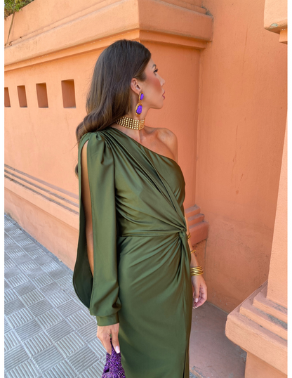 Alaysia™ Women's Long Black Summer Dress